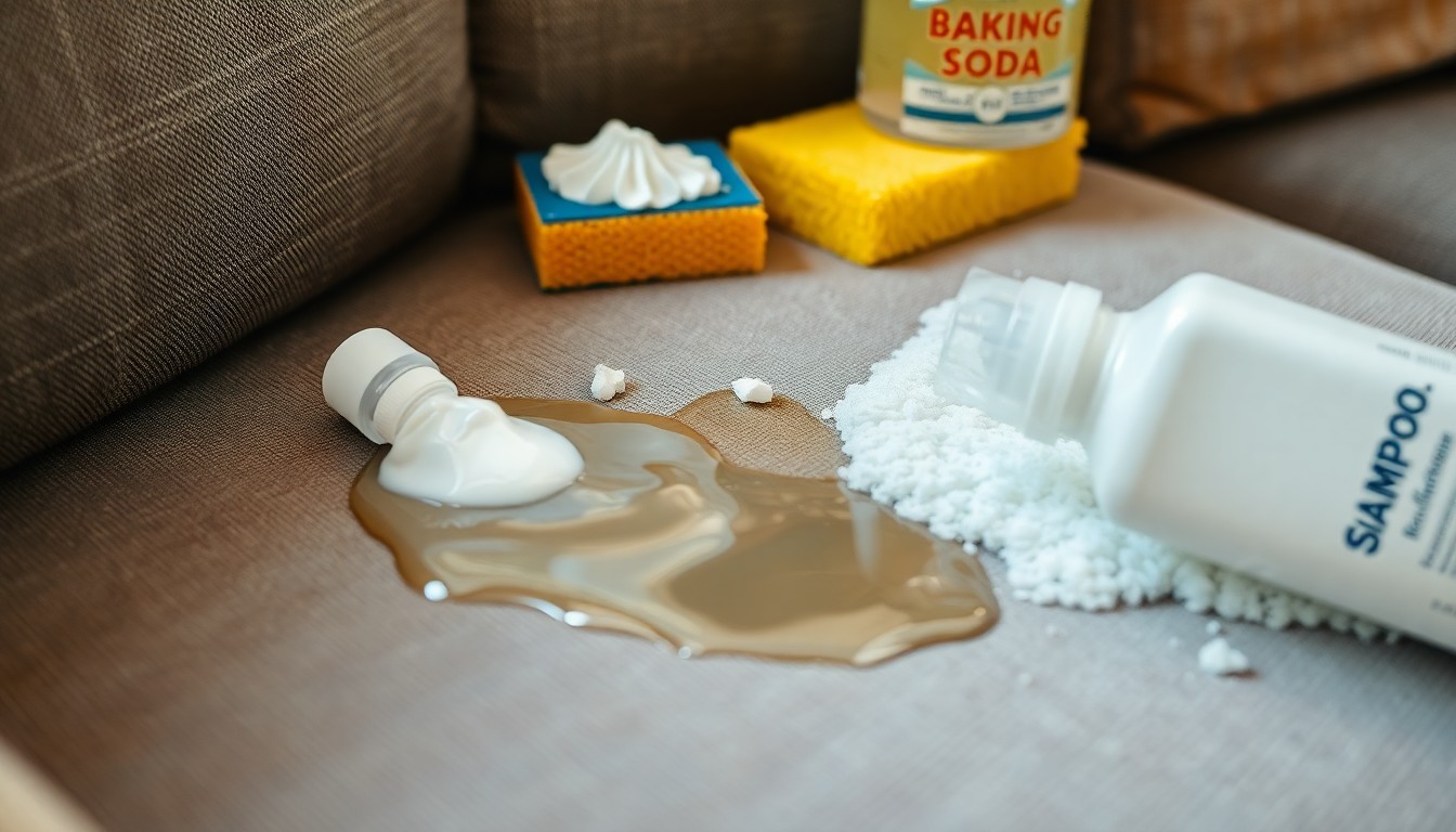 Cách khử mùi dầu gội rơi vào nệm ghế vải hiệu quả vượt trội ai cũng cần biết