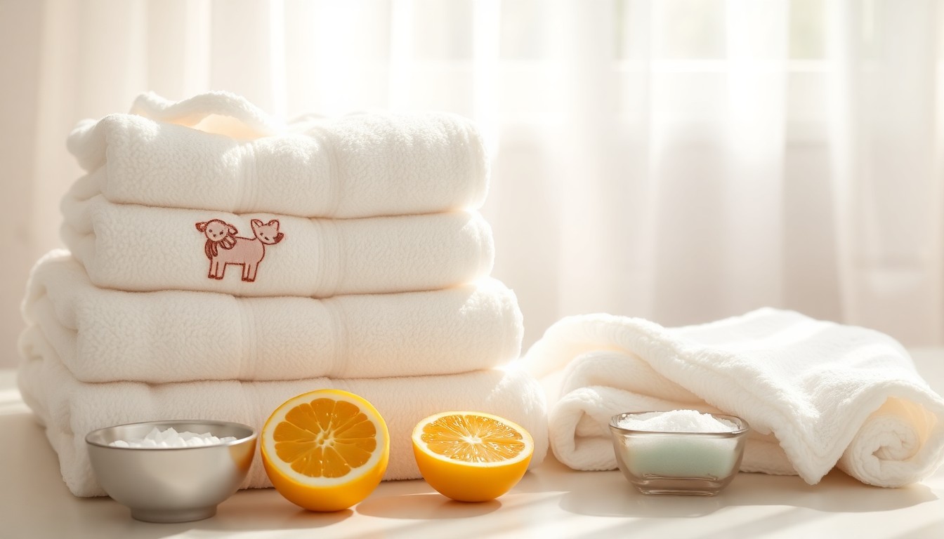 Cách khử mùi khăn tắm của bé không cần nước xả cực kỳ an toàn và hiệu quả