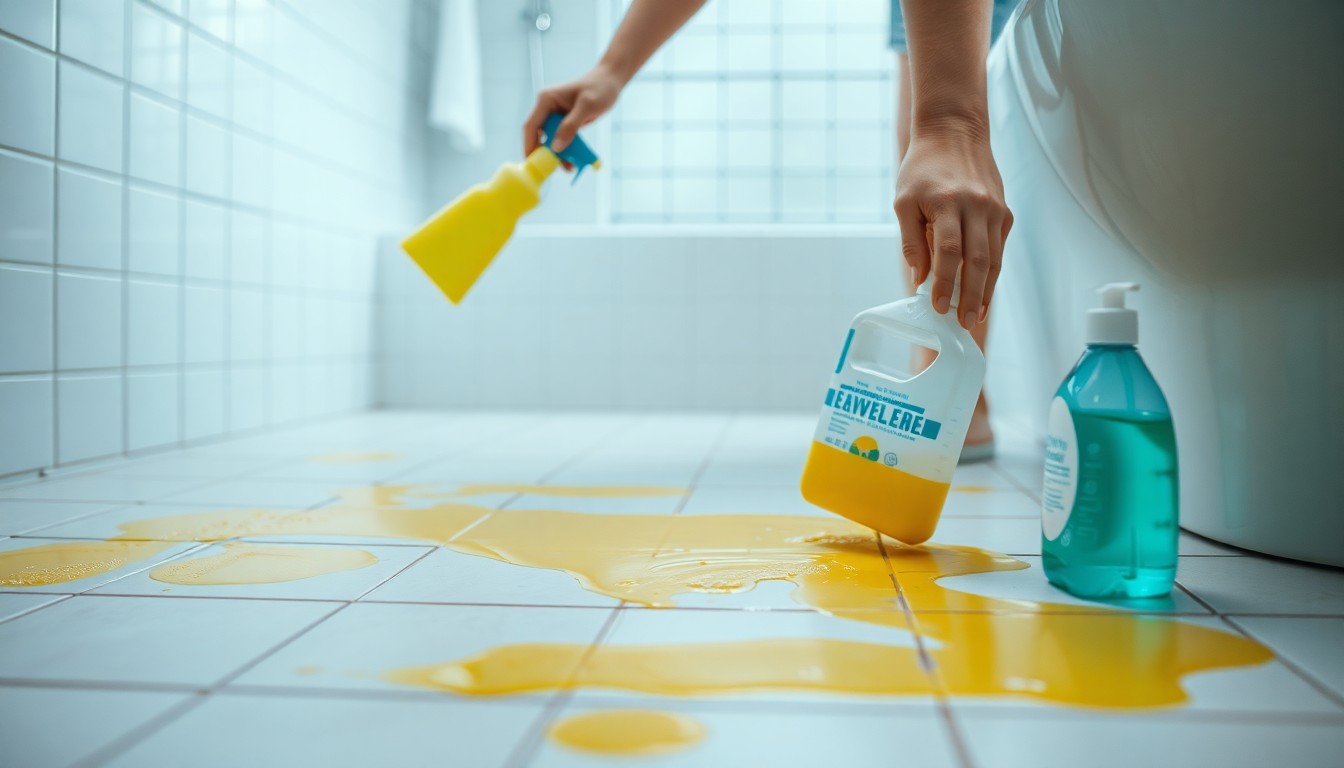 Cách tẩy nền gạch bị ố vàng hiệu quả vượt trội khiến bạn bất ngờ
