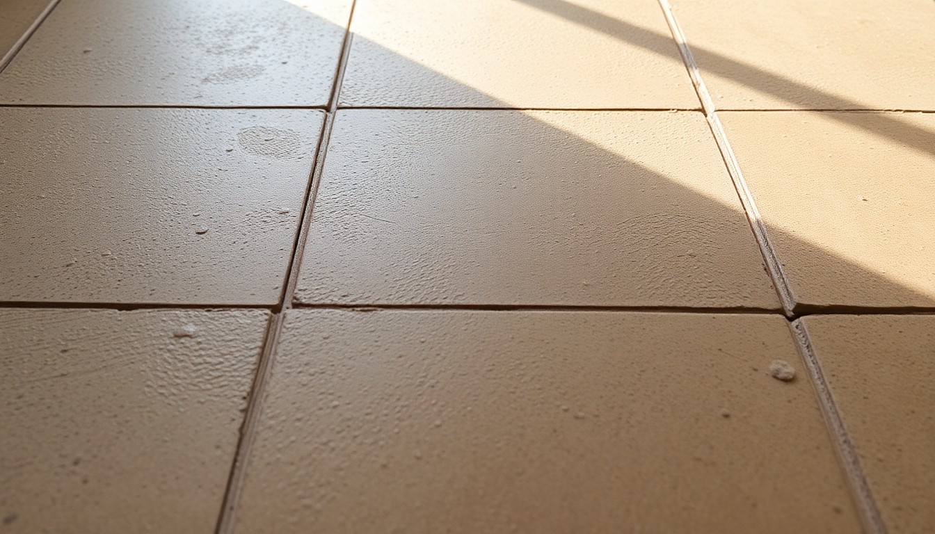 Cách tẩy xi măng trên nền gạch nhám giúp phục hồi hoàn toàn bề mặt