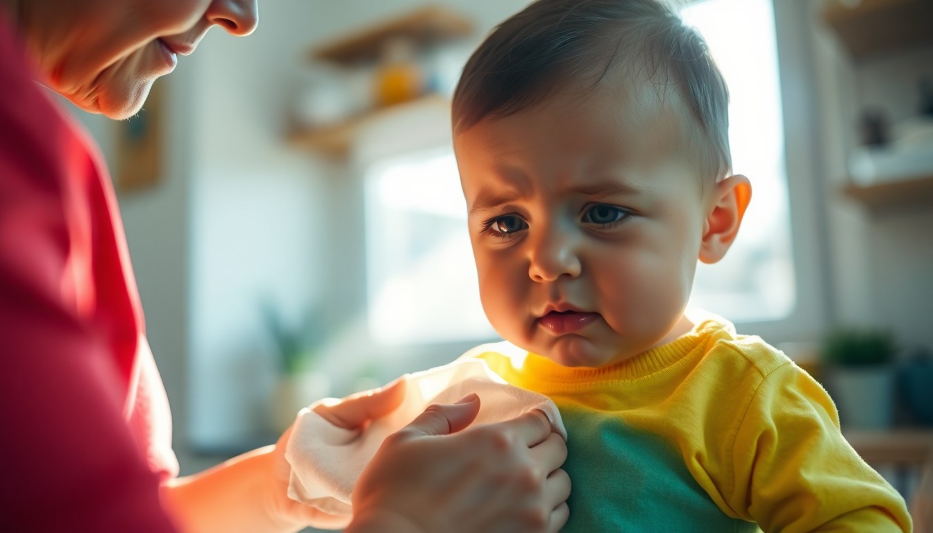 Làm sao để loại bỏ vết nước ép trái cây trên áo bé nhanh chóng và hiệu quả
