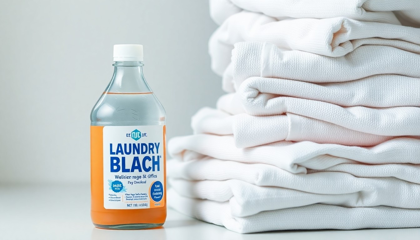 Cách dùng thuốc tẩy quần áo an toàn hiệu quả giúp áo trắng như mới