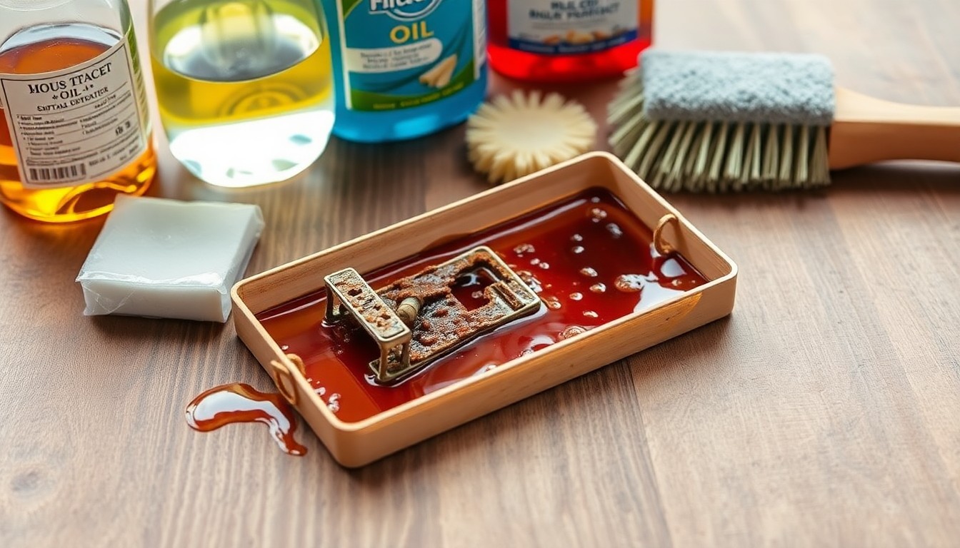 Cách tẩy keo dính chuột hiệu quả vượt trội không làm hư hại bề mặt