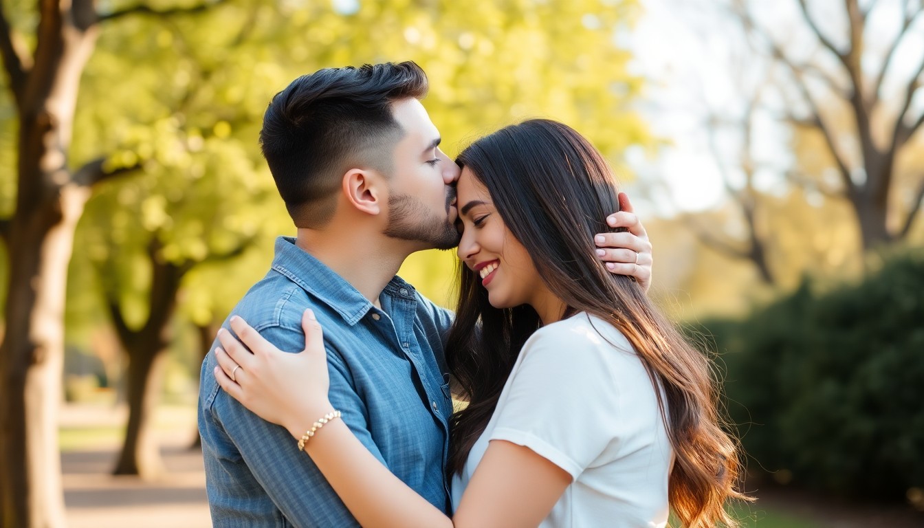 Con trai khi yêu thích ôm và hôn: Cách thể hiện cảm xúc và gắn kết thật lòng