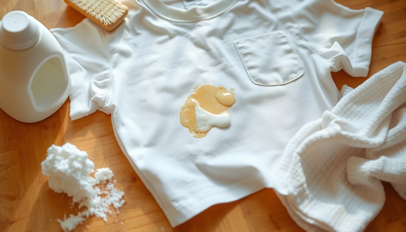 Cách xử lý vết bẩn từ kem dưỡng da trên quần áo trẻ giúp sạch như mới Cách xử lý vết bẩn từ kem dưỡng da trên quần áo trẻ giúp sạch như mới