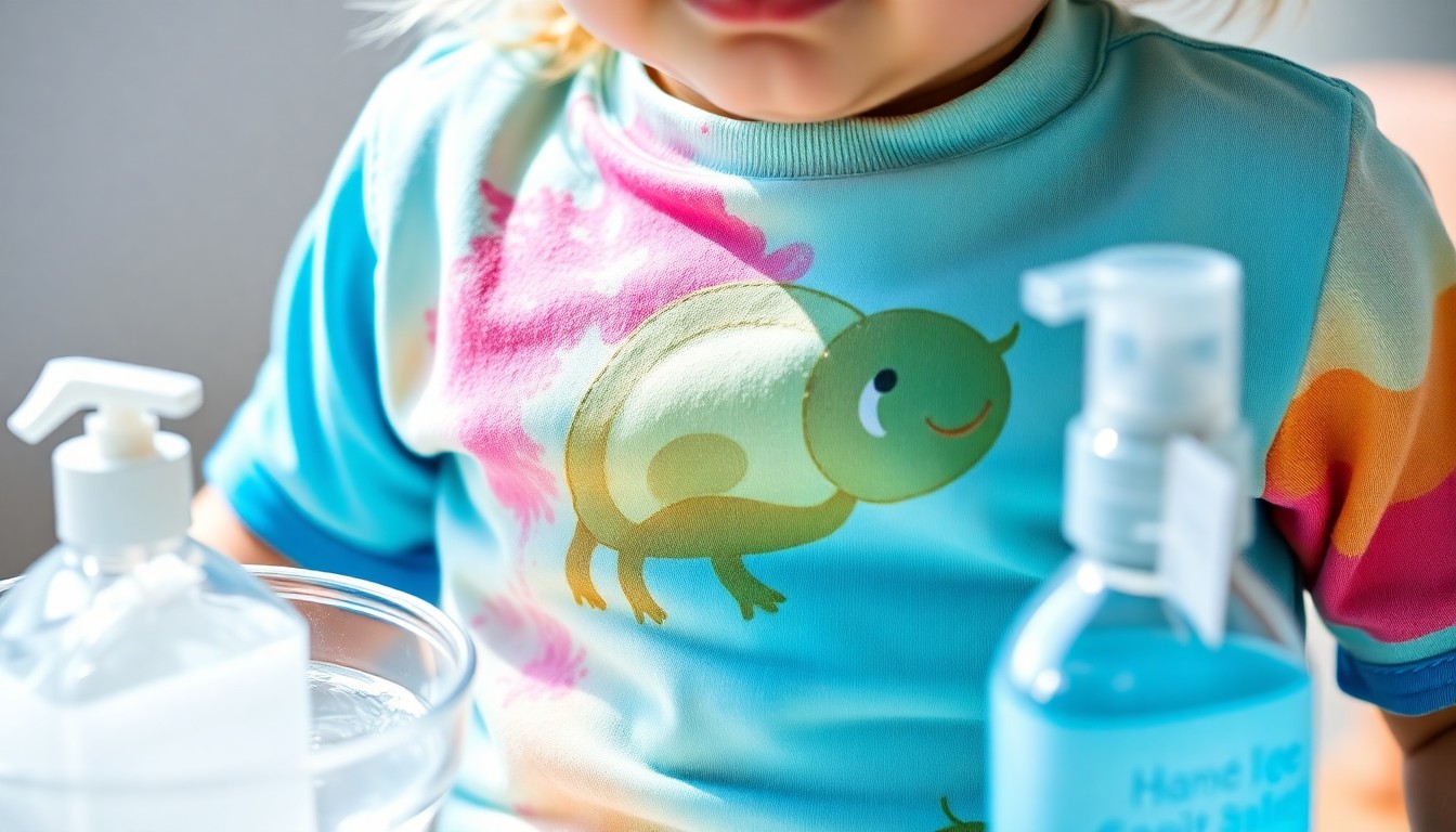Cách xử lý vết bẩn từ nước rửa tay trên quần áo trẻ sạch nhanh và an toàn Cách xử lý vết bẩn từ nước rửa tay trên quần áo trẻ sạch nhanh và an toàn