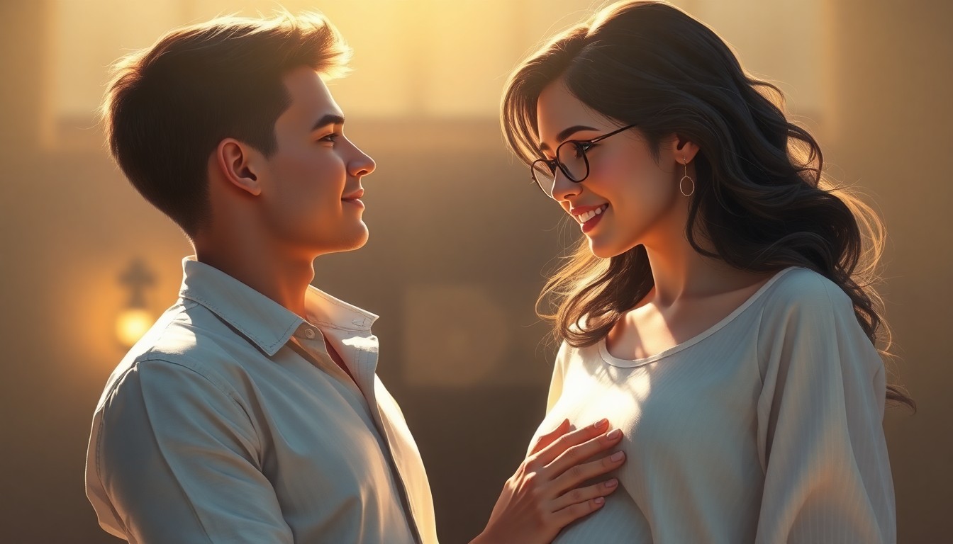 Tại sao con trai thích sờ bụng người yêu và những ý nghĩa tâm lý xúc động