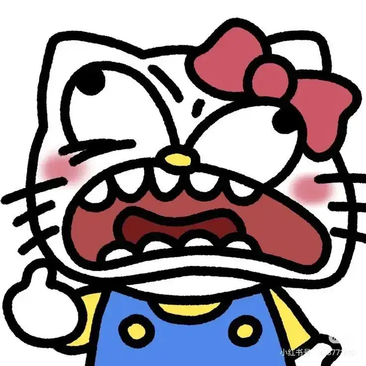 Ảnh profile mèo kawaii cười troll lan truyền.