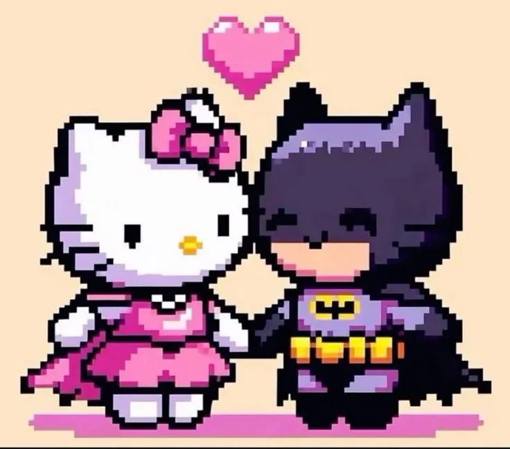 Ảnh chế chibi Hello Kitty