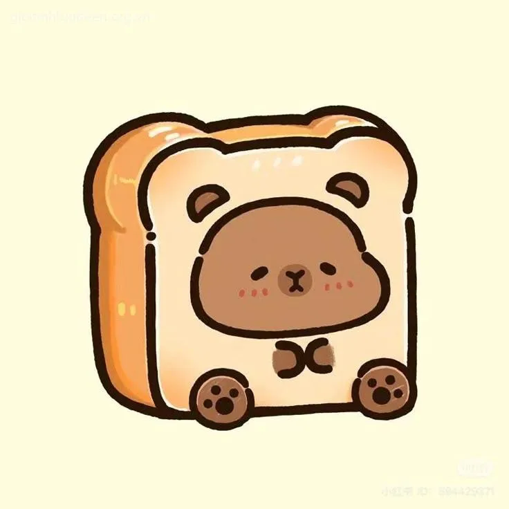 Hình capybara mini cực đáng cưng.