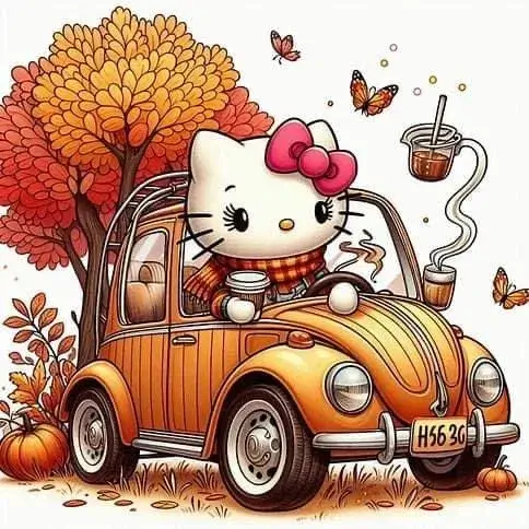 Avatar mèo trắng nơ đỏ cute rạng rỡ.