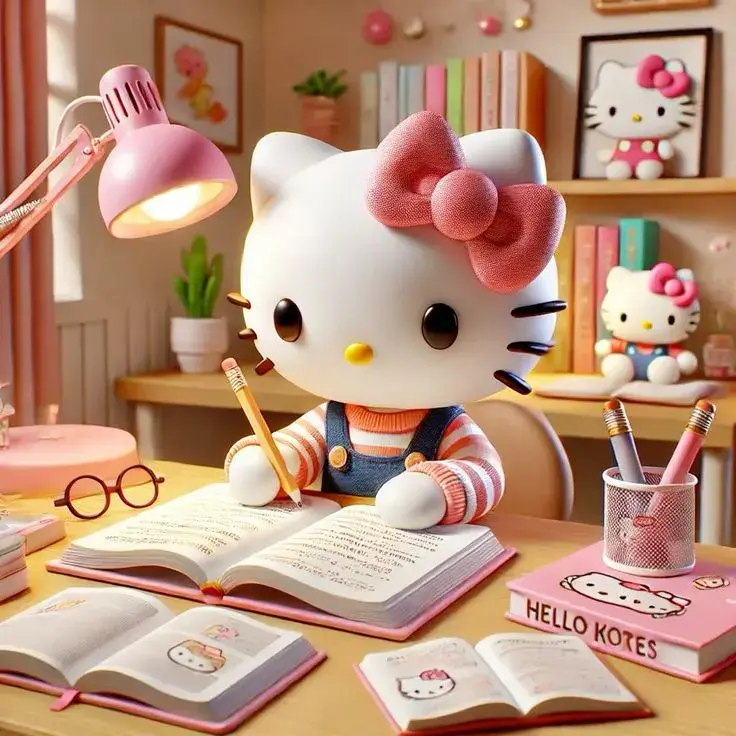 Avatar Kitty duyên dáng nụ cười nhẹ nhàng.