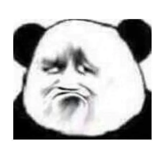 Ảnh chế gấu trúc Weibo chề môi khinh bỉ