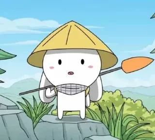 Avatar nam vô tri phong cách anime cực kỳ độc đáo.