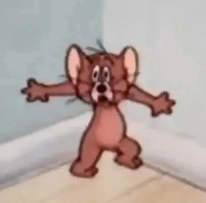 Jerry hồi hộp sợ sệt