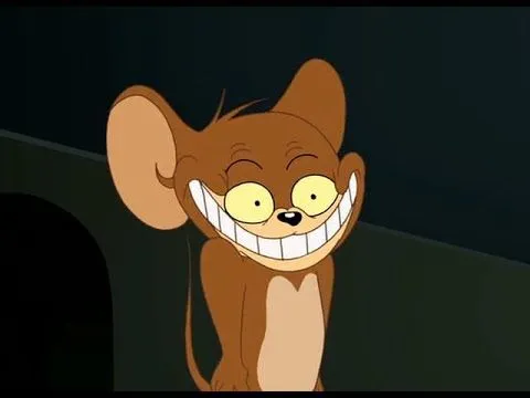 Jerry bật cười to khi Tom tức tối vô vọng.