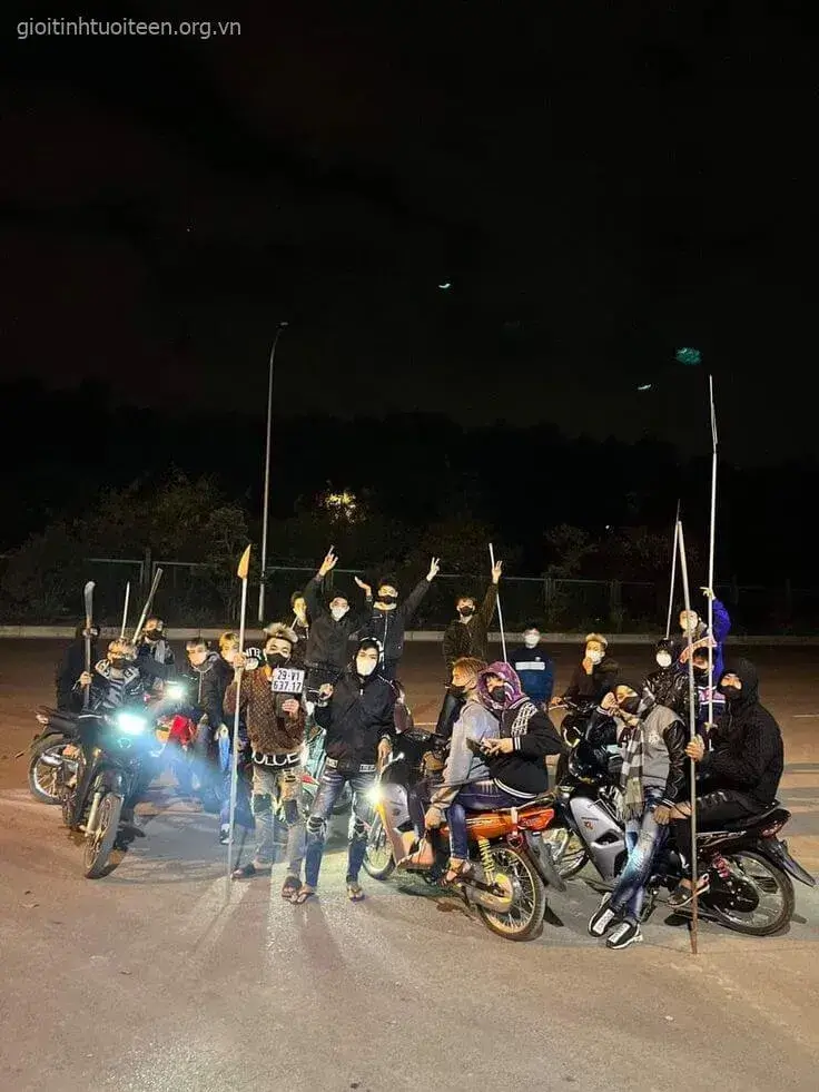 Hình ảnh xe máy cầm phóng lợn nhìn bá.