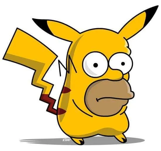 Meme Pikachu bựa trong cảnh tượng bất thường