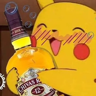 Pikachu say xỉn nhây cười toe toét siêu duyên