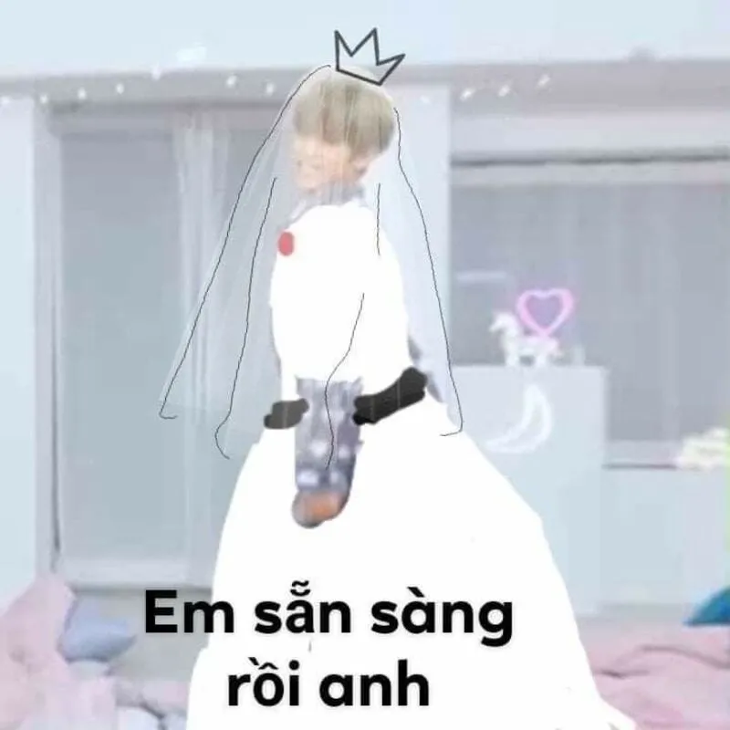 Ảnh meme ánh mắt chọc cười, gương mặt hài hước dễ thương