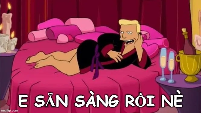 Hình ảnh meme gương mặt chọc ghẹo, đôi mắt sáng lấp lánh