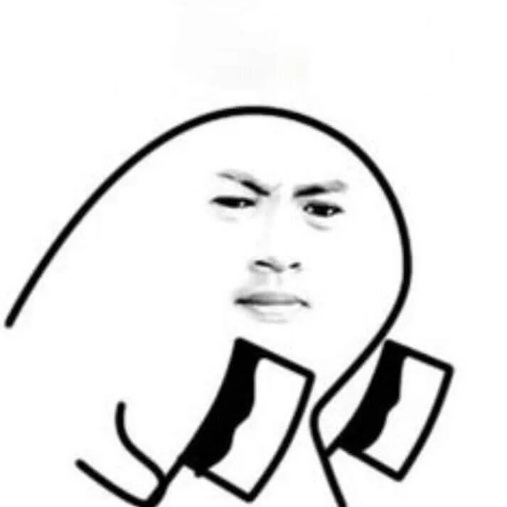 Meme gấu người que 2 tay cầm 2 dao phay