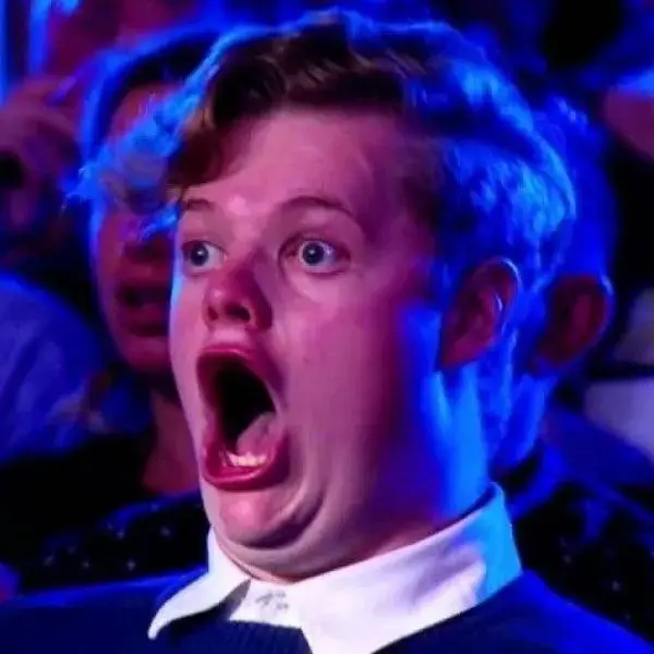 Meme há mồm hoảng hốt cực buồn cười