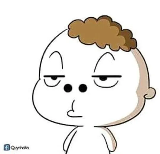 Biểu cảm hoang mang gương mặt cau có cực hài