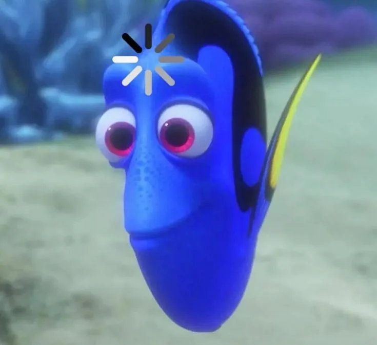 Biểu cảm sững sờ dáng người bất động cực lố