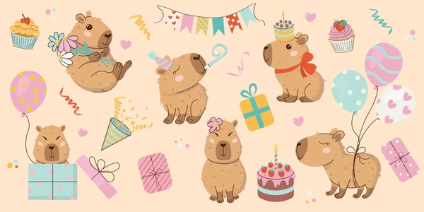 Khám phá thế giới Avatar Capybara Chibi Cute phong cách Kawaii gây sốt MXH