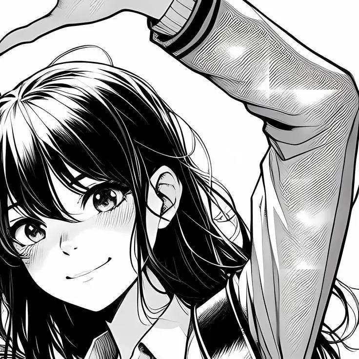 Avatar đôi bạn thân nữ phong cách chibi cute dễ thương.