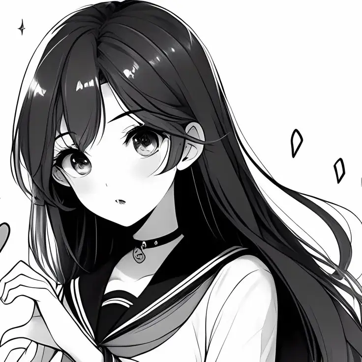 Avatar đôi bạn thân nữ minimalist tinh tế và đồng điệu.