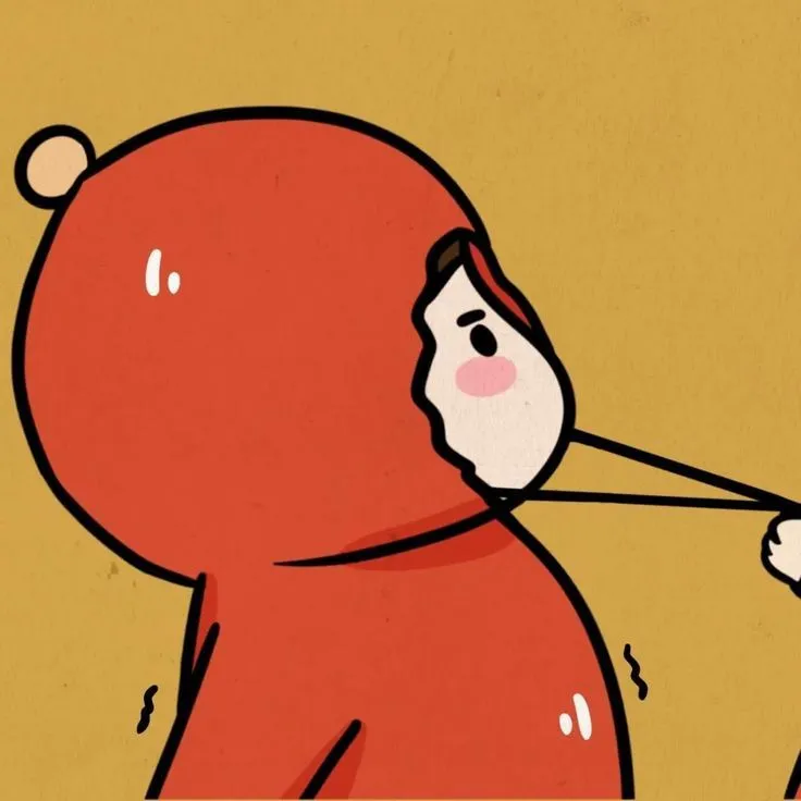 Ảnh đại diện couple vô tri siêu cute