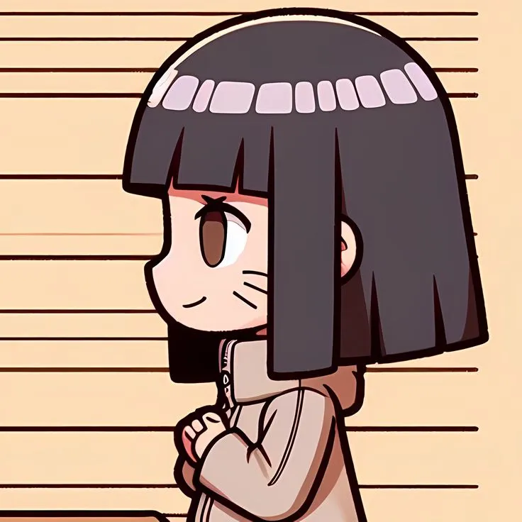 Hình profile couple chibi Naruto Hinata cute