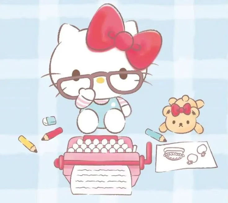 9 Avatar mèo hồng sành điệu với tóc nhuộm neon.