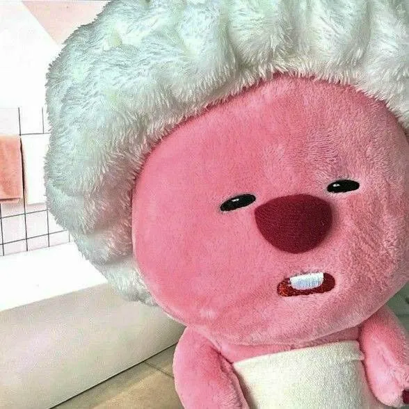 Avatar gấu Loopy cute, gương mặt đáng yêu vô cùng.