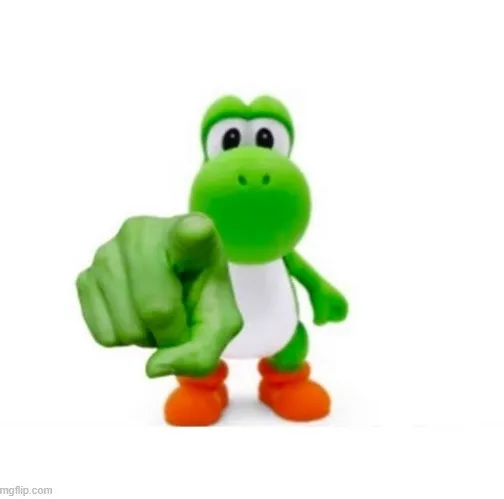 Hình chế rùa xanh chỉ trỏ cực vui cực nhộn