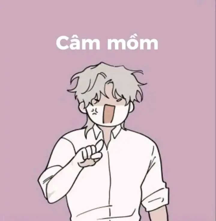 Meme chỉ tay bảo câm mồm troll bạn bè cực buồn cười