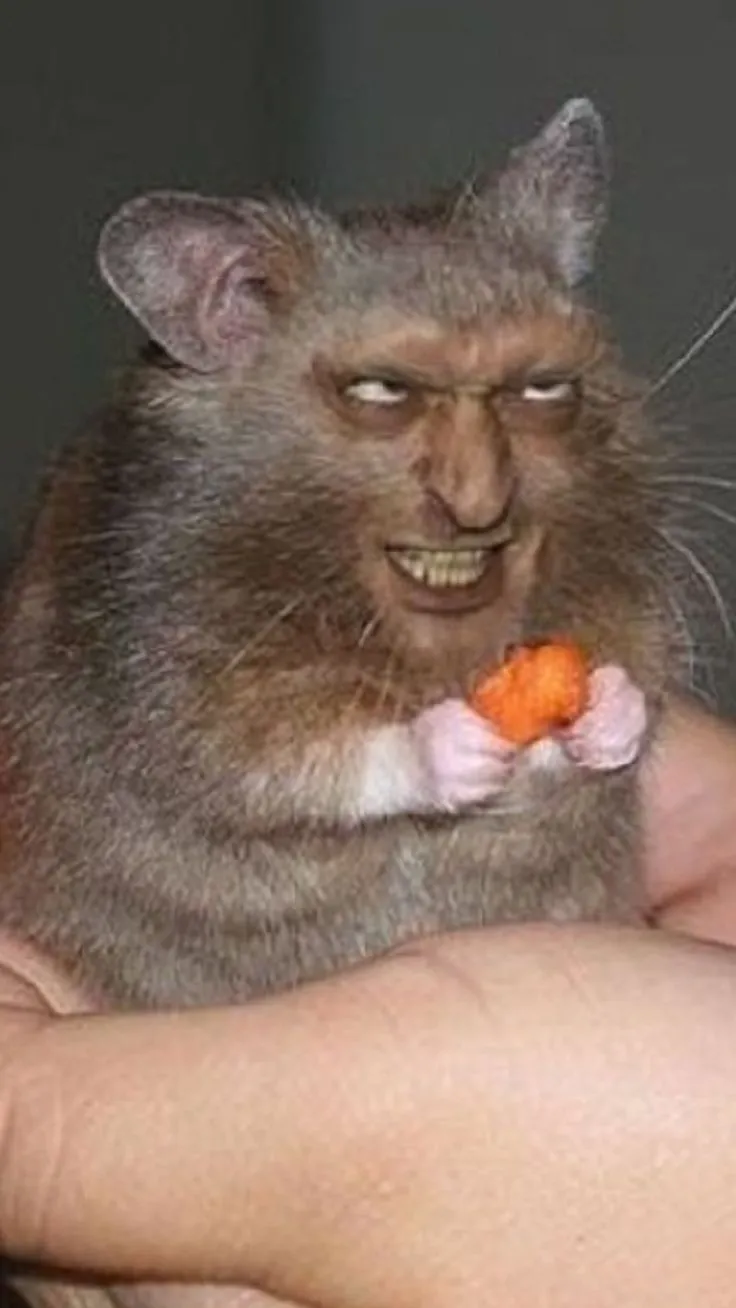 Ảnh chuột hamster vui nhộn ngơ ngác đáng yêu