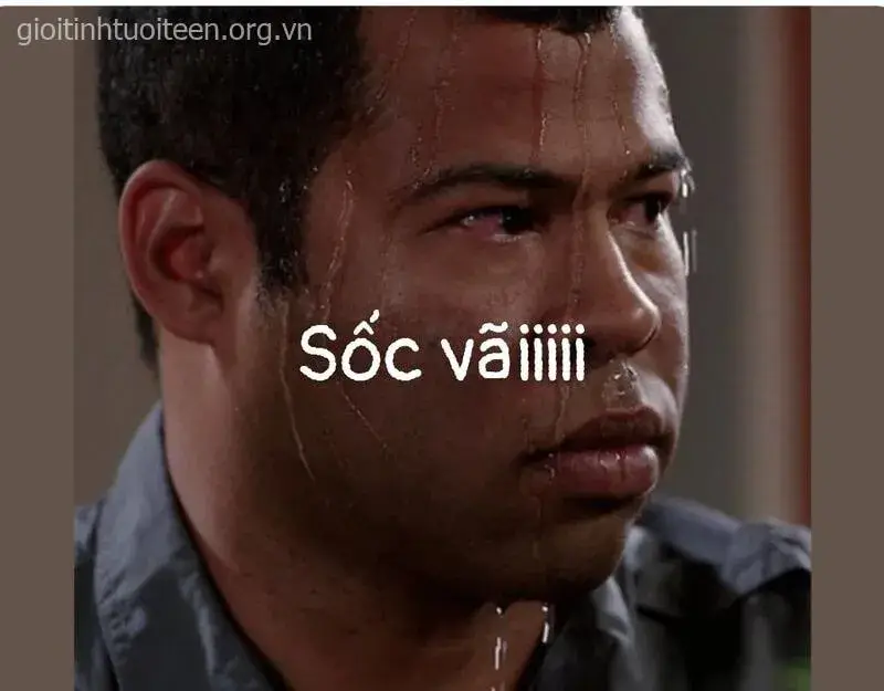 Anh da đen choáng váng ánh mắt vô định cực hài