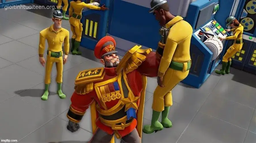 Meme bóp cổ tinh nghịch trong tình huống vui.