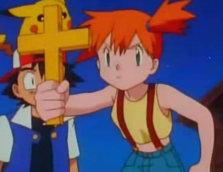 Meme trừ tà lầy lội với nét mặt hoảng