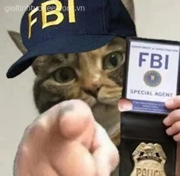 Hình chế lực lượng an ninh FBI hóm hỉnh lan truyền mạnh mẽ
