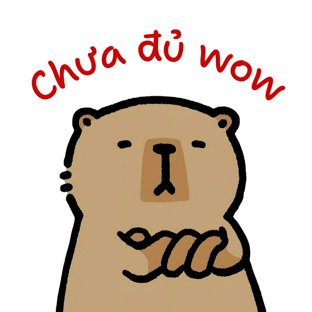 Capybara chế thiết kế chưa đủ wow