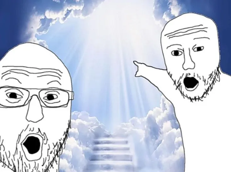 Ảnh chế chỉ trỏ ra phía sau siêu ngộ nghĩnh