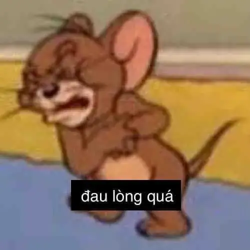 Hình ảnh Jerry khóc thầm, biểu cảm lặng lẽ mà đau đớn.