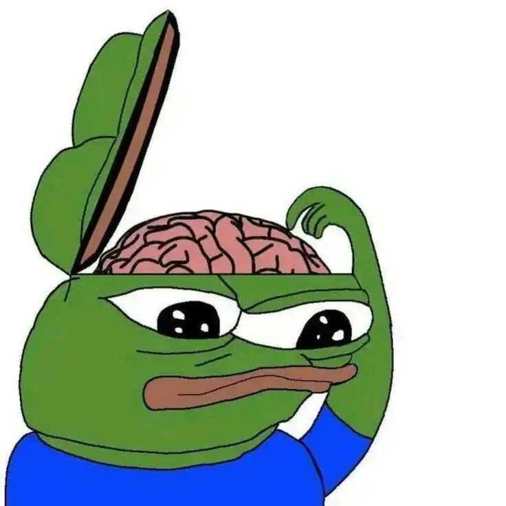 Hình ảnh con ếch gãi não