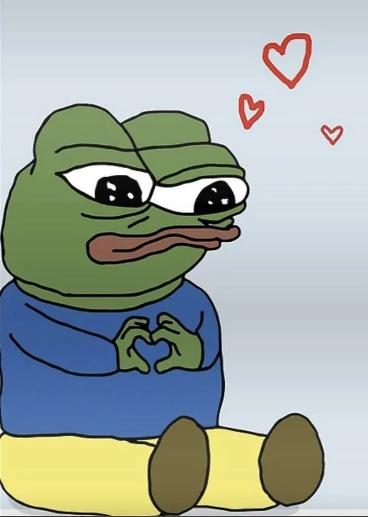 Ảnh chú ếch thả tim