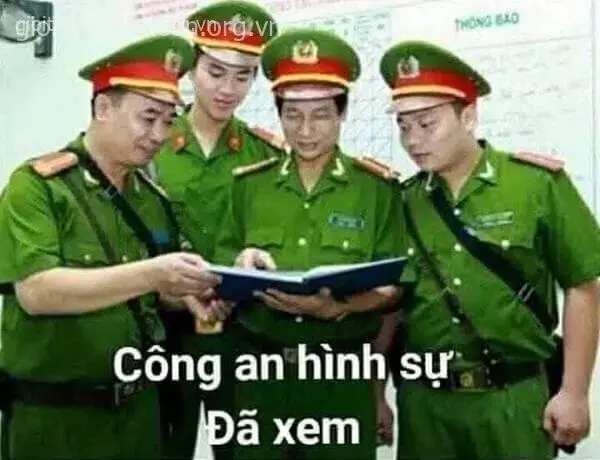 Ảnh chế công an khu vực siêu hài khiến netizen bật cười