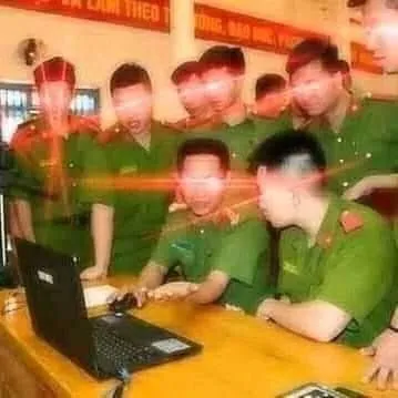 Meme công an đã xem cực kỳ buồn cười bá đạo